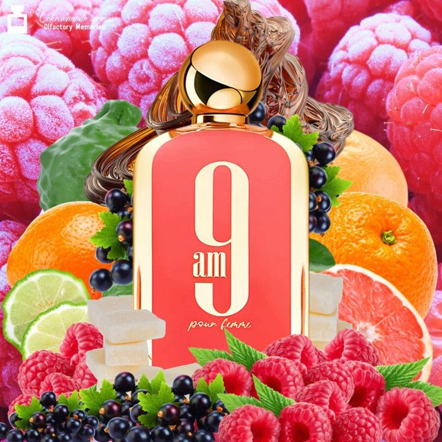 Afnan Ladies 9AM Femme EDP Spray 3.4 oz Fragrances