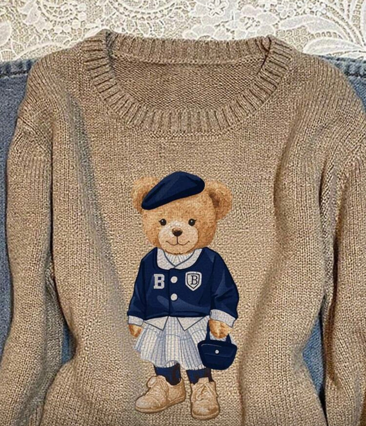 Clothing-Teddy Chic Sweater