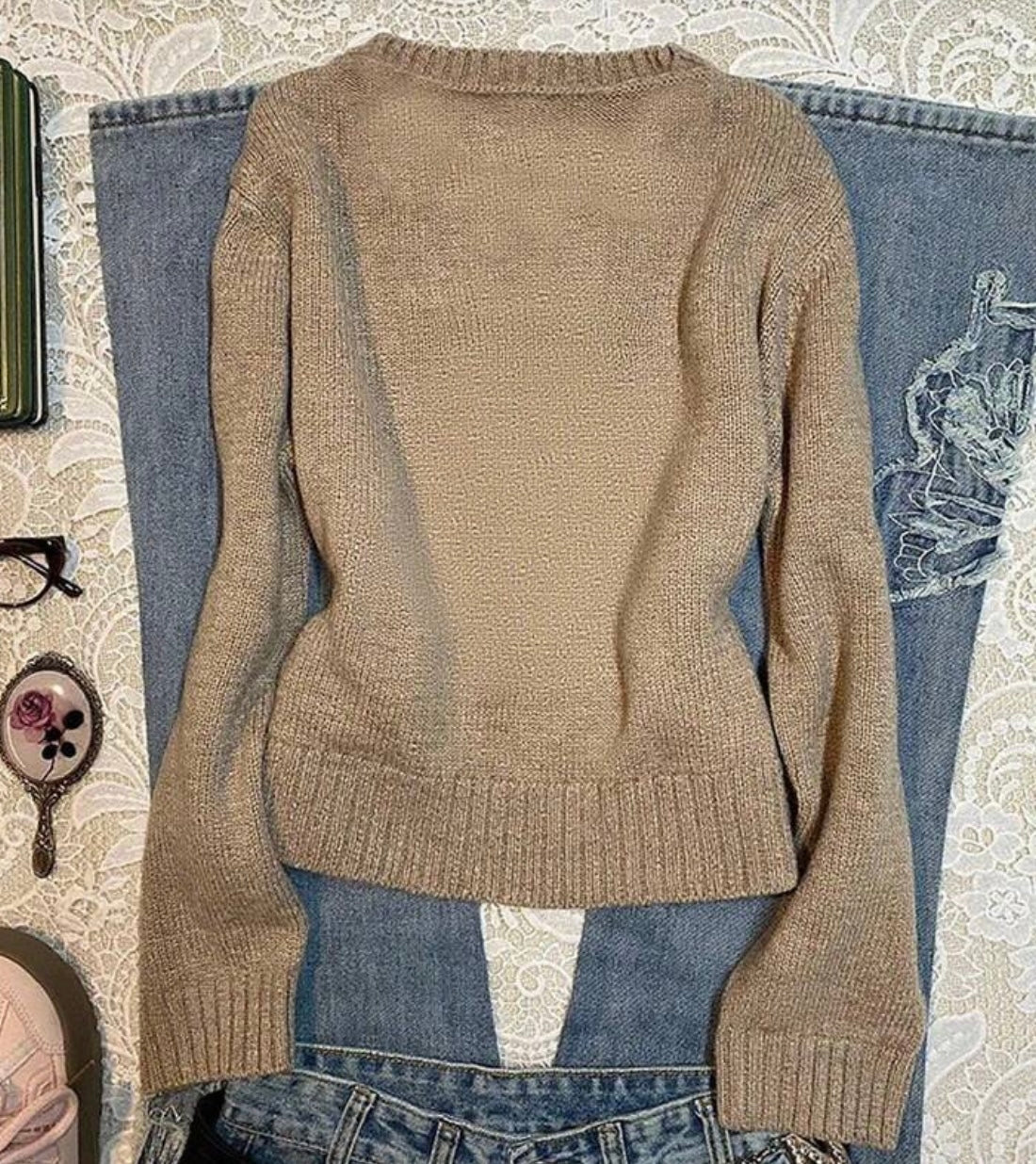 Clothing-Teddy Chic Sweater