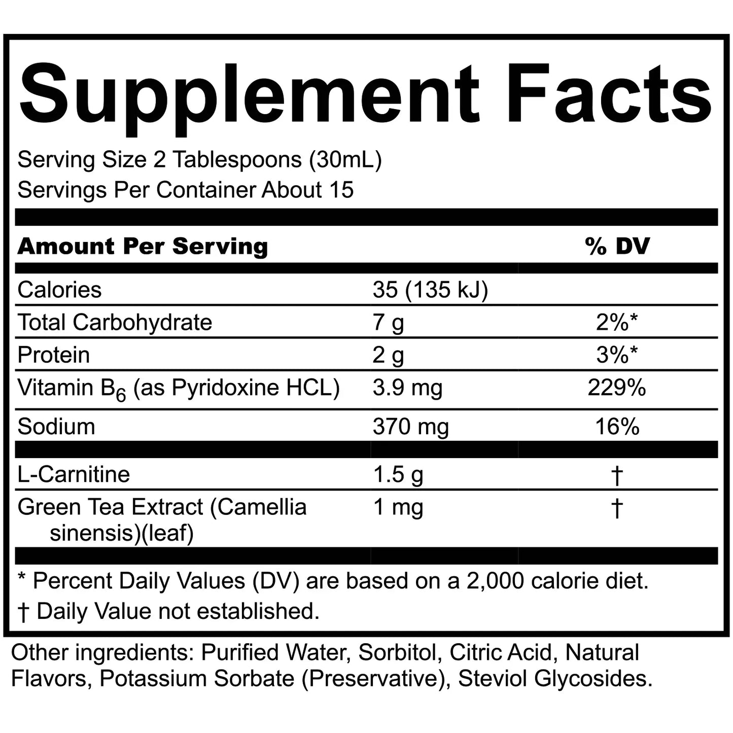Nutriplus L-Carnitine Apple & Peach